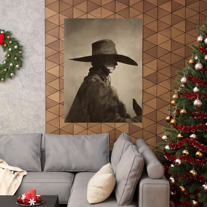 LEAN cowboy wall art display mockup — gallery view 41
