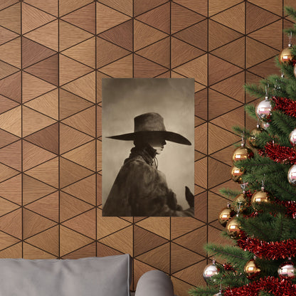 LEAN cowboy wall art display mockup — gallery view 29
