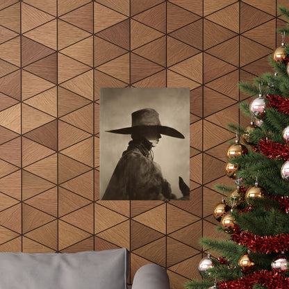 LEAN cowboy wall art shown in a styled interior — gallery view 26