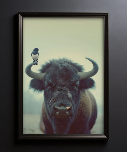 BISON & FRIEND