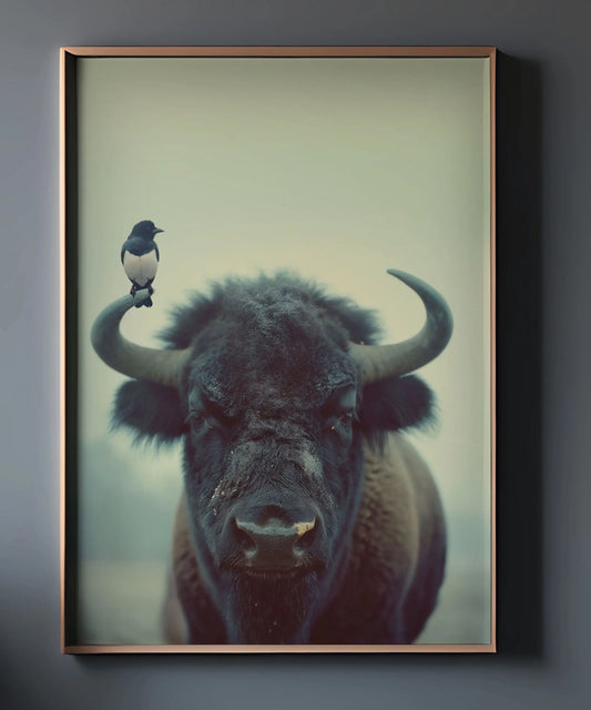 BISON & FRIEND