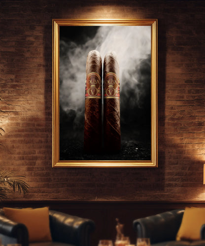 Oliva Serie V Cigar Wall Art – Bold Smoke Print