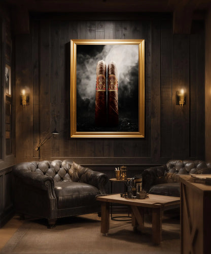Oliva Serie V Cigar Wall Art – Bold Smoke Print