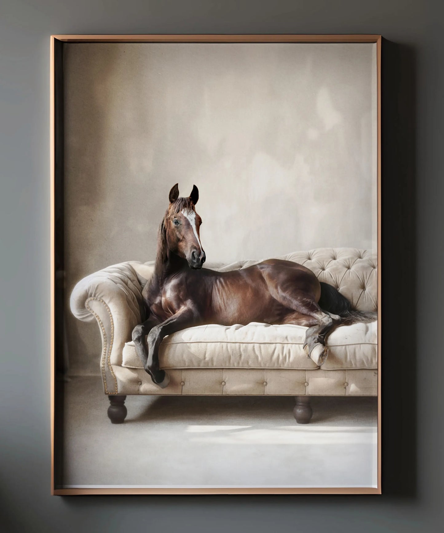 Horse on Sofa