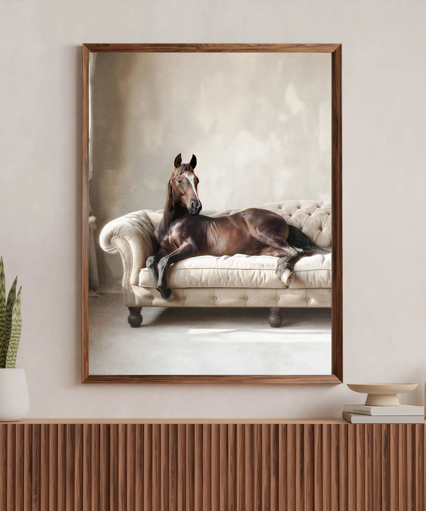 Horse on Sofa