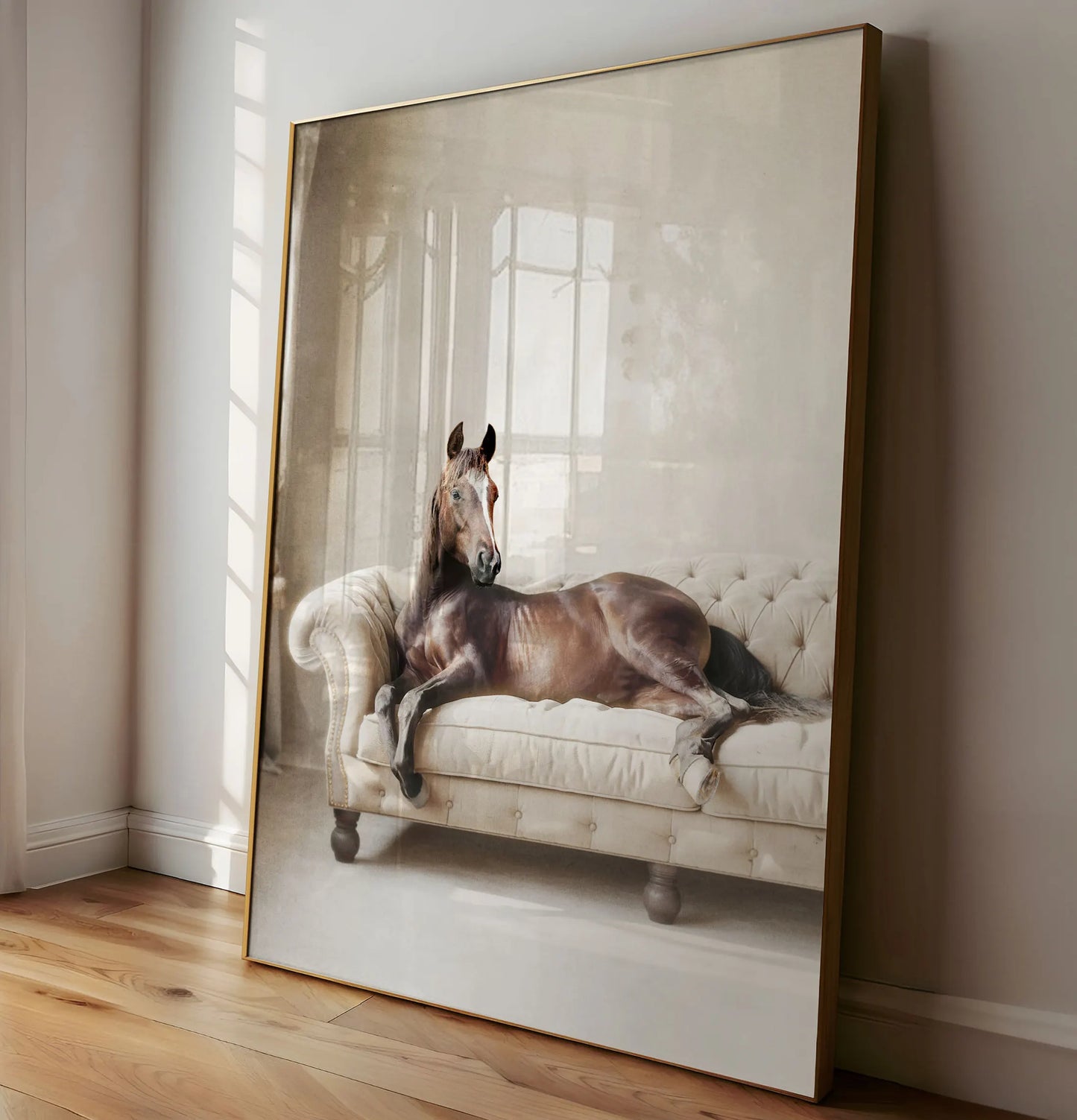 Horse on Sofa