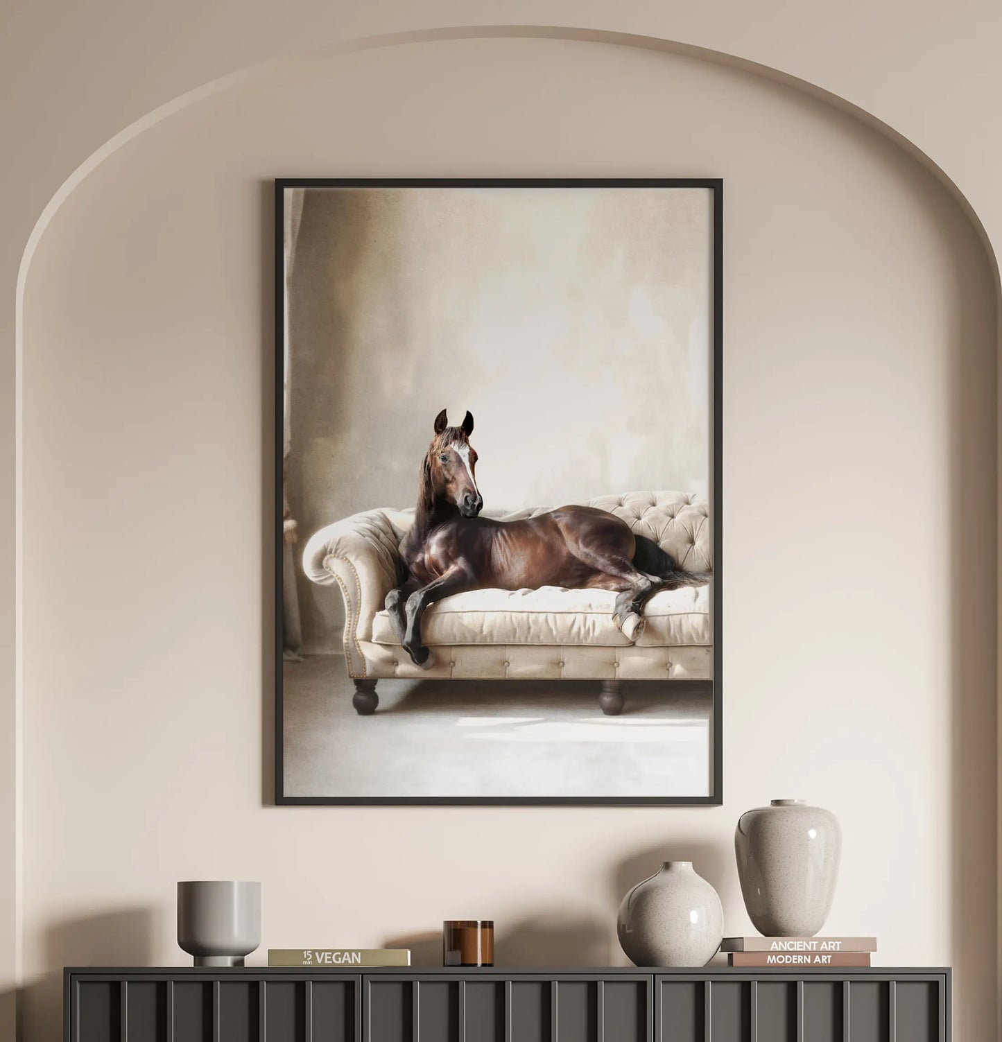 Horse on Sofa