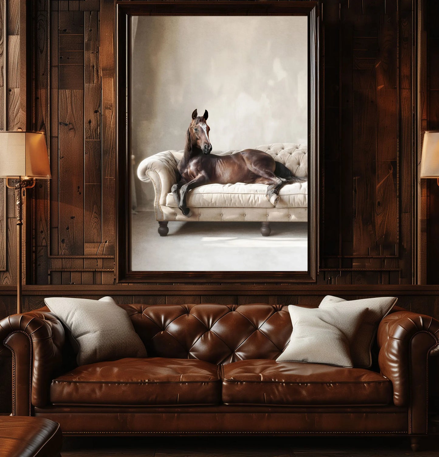 Horse on Sofa