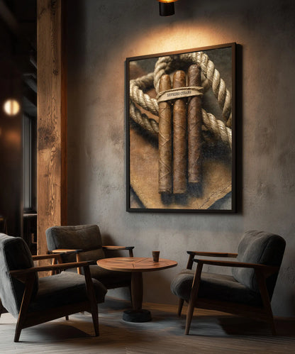 Supremo Cubano Print for Lounge, Bar, or Man Cave Decor