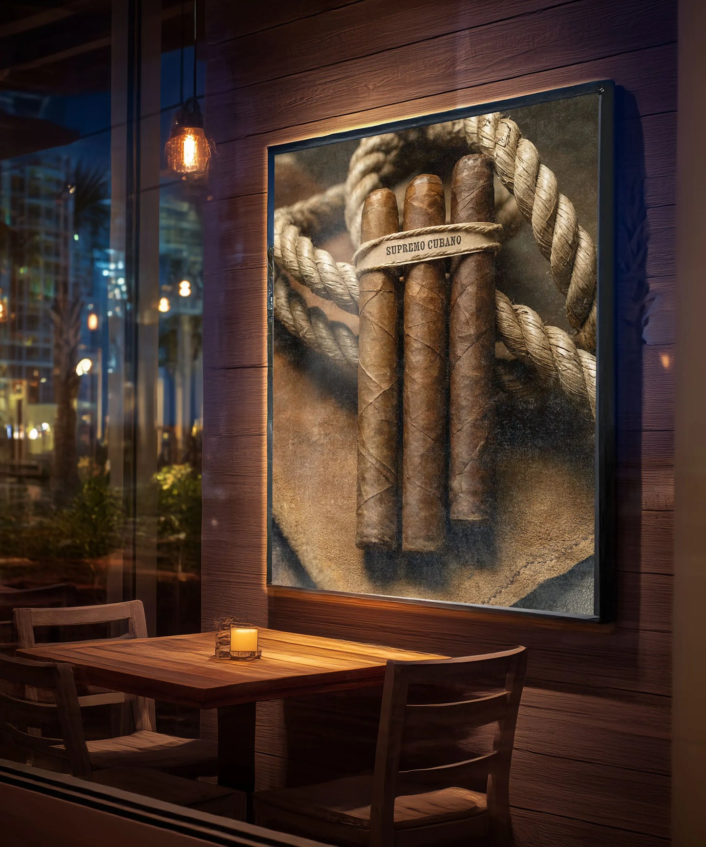 Supremo Cubano Print for Lounge, Bar, or Man Cave Decor