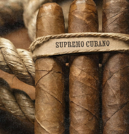 Supremo Cubano Print for Lounge, Bar, or Man Cave Decor