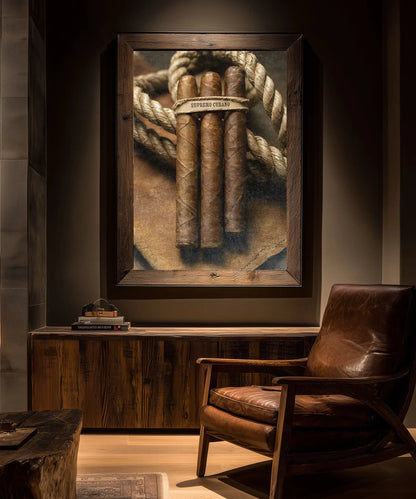 Supremo Cubano Print for Lounge, Bar, or Man Cave Decor