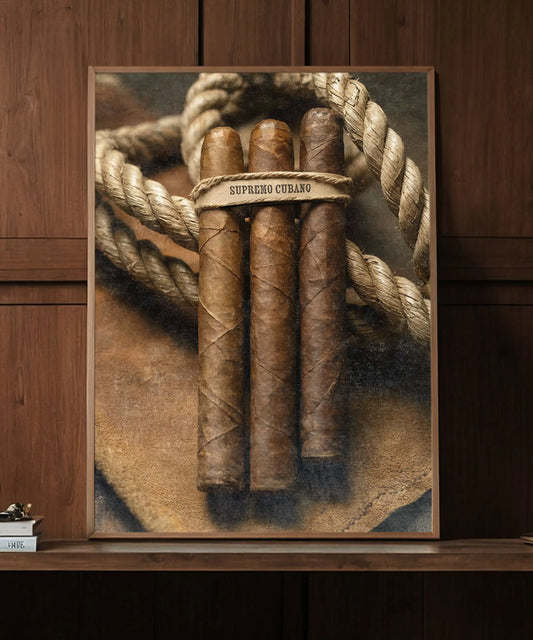 Supremo Cubano Print for Lounge, Bar, or Man Cave Decor