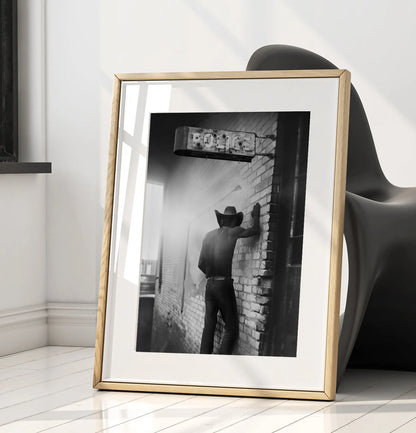 POLICE BOOKING Cowboy Print