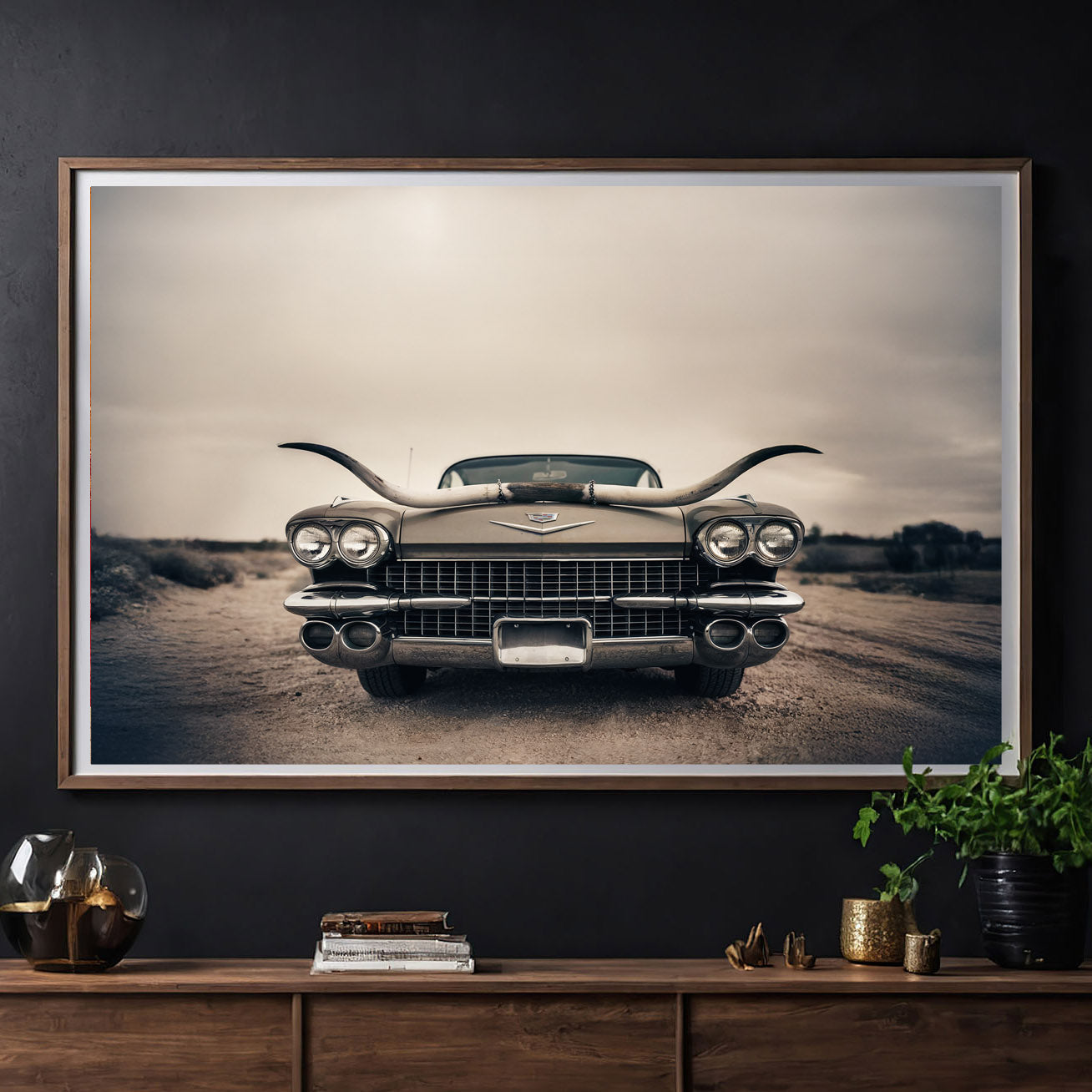 CADDY western wall art by Feather & Bone