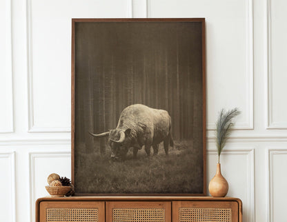 DUSK western wall art shown in a styled interior — gallery view 8
