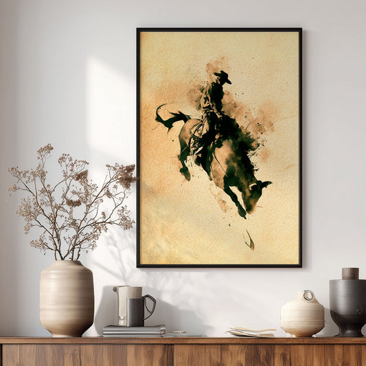 HAMMER cowboy wall art by Feather & Bone