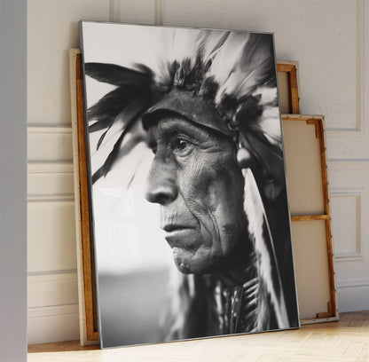 IN THE EYES western wall art display mockup