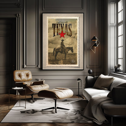 Don't mess with TEXAS print - Stamp of approval