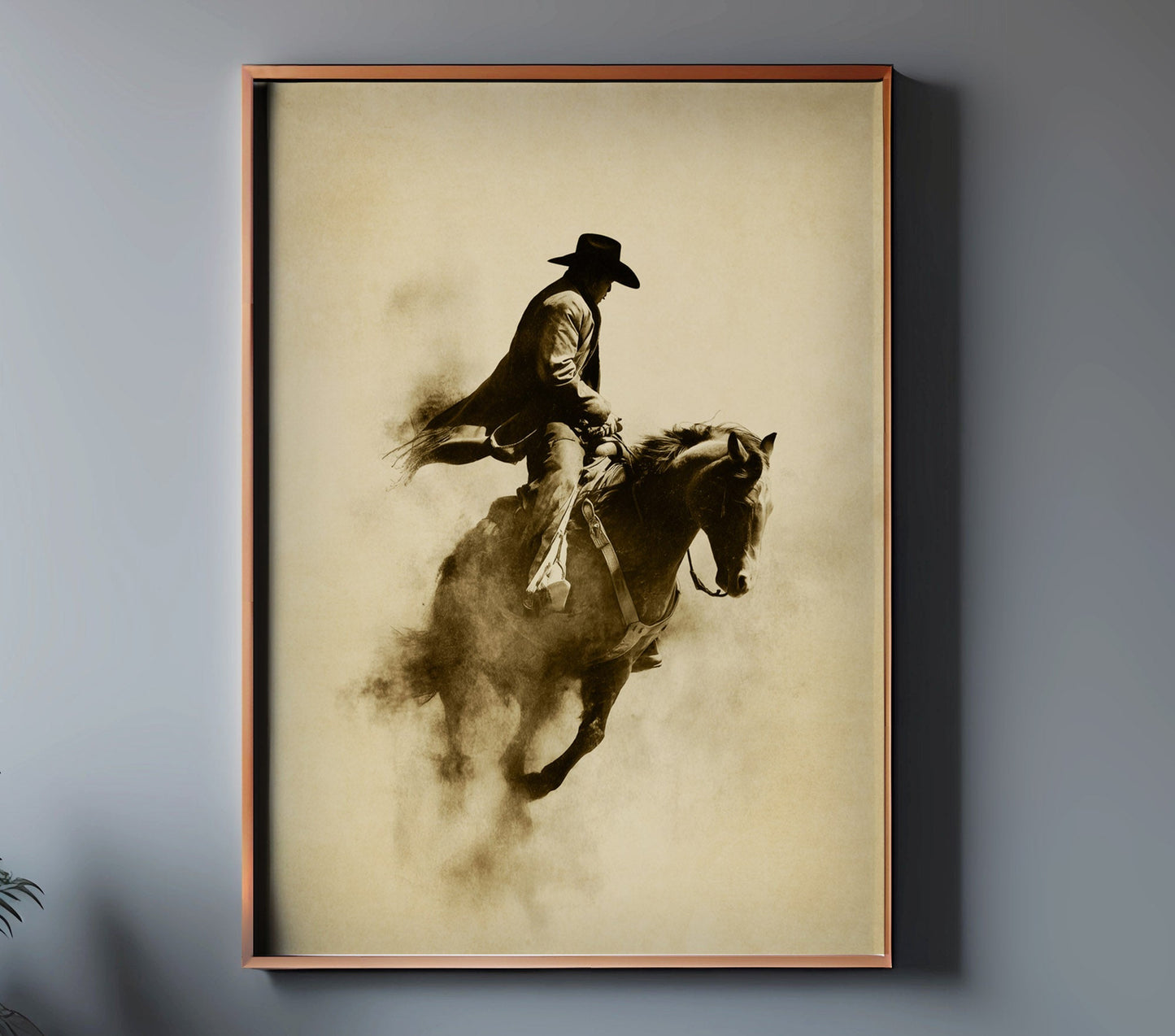 WILDRIDE2 horse wall art by Feather & Bone