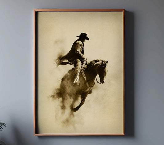 WILDRIDE2 horse wall art by Feather & Bone